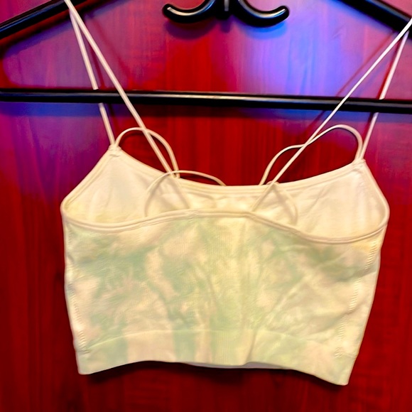 Hollister (Gilly hicks) seamless bralette in blue and white tie dye - Picture 5 of 5